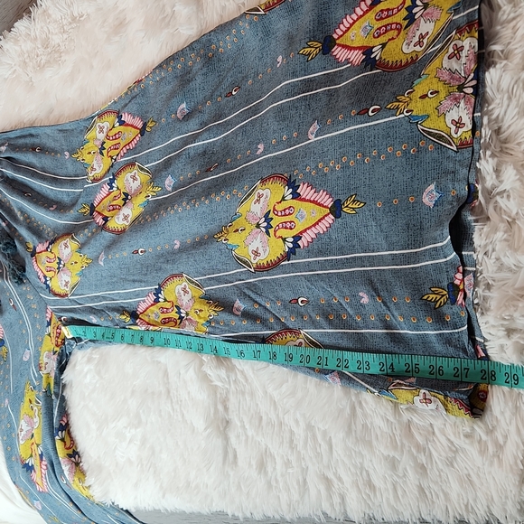 Anthropolpgie Jaase Boho Bohemian Wide Leg Jumper - Picture 15 of 16